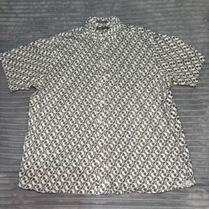Daniel Cremieux  NWOT FISH all over‎ print short sleeve button up size 2xL